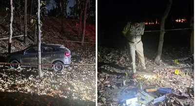 लूट की वारदात को अंजाम देकर भाग रहे तीन बदमाशों की पुलिस से मुठभेड़, एक ढेर, थाना प्रभारी को भी गोली