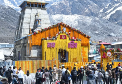 सज गया बाबा केदार का दर, कल सुबह 8 बजे खोले जाएंगे कपाट