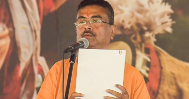 बंगाल के अधिकारी बने शुभेंदु, चार विधायकों ने ली मंत्री पद की शपथ