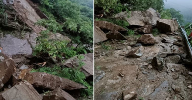 रोकी गई केदारनाथ यात्रा, पैदल मार्ग पर बोल्डर गिरे, श्रद्धालुओं को आगे जाने से रोका