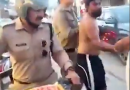 नाबालिक से छेड़छाड़ के आरोपी को लोगों ने पीटा, पुलिस को सौंपा