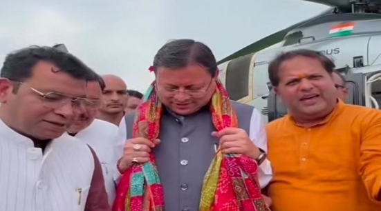 रूद्रपुर दौरे पर रहे सीएम धामी, राधा स्वामी सत्संग भवन में आयोजित सत्संग में की शिरकत