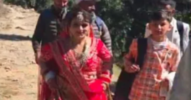 मायके से बरात लेकर ससुराल पहुंची दुल्हन, पैदल तय किया 18 किमी का सफर